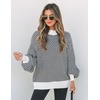 image:imageZESICA Womens Turtleneck Oversized Sweaters 2026 Fall OutfitsCarbon