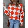 image:imageZESICA Womens Turtleneck Oversized Sweaters 2026 Fall OutfitsCoral