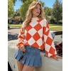 image:imageZESICA Womens Turtleneck Oversized Sweaters 2026 Fall OutfitsCoral