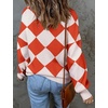 image:imageZESICA Womens Turtleneck Oversized Sweaters 2026 Fall OutfitsCoral