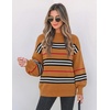 image:imageZESICA Womens Turtleneck Oversized Sweaters 2026 Fall OutfitsDarkkhaki