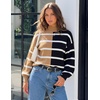 image:imageZESICA Womens Turtleneck Oversized Sweaters 2026 Fall OutfitsLightkhaki