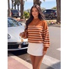image:imageZESICA Womens Turtleneck Oversized Sweaters 2026 Fall OutfitsMaple