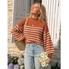 image:imageZESICA Womens Turtleneck Oversized Sweaters 2026 Fall OutfitsMaple