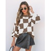 image:imageZESICA Womens Turtleneck Oversized Sweaters 2026 Fall OutfitsMocha