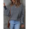 image:imageZESICA Womens Turtleneck Oversized Sweaters 2026 Fall OutfitsNavystripe