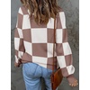 image:imageZESICA Womens Turtleneck Oversized Sweaters 2026 Fall OutfitsNutmeg