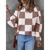 image:imageZESICA Womens Turtleneck Oversized Sweaters 2026 Fall OutfitsNutmeg