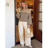 image:imageZESICA Womens Turtleneck Oversized Sweaters 2026 Fall OutfitsOatmeal