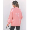 image:imageZESICA Womens Turtleneck Oversized Sweaters 2026 Fall OutfitsPeach