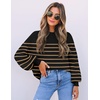 image:imageZESICA Womens Turtleneck Oversized Sweaters 2026 Fall OutfitsTaupe