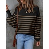image:imageZESICA Womens Turtleneck Oversized Sweaters 2026 Fall OutfitsTaupe