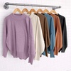 image:imageZESICA Womens Winter Oversized Striped Ribbed Knit SweaterCoffee