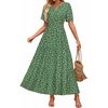 image:imageZESICA Womens 2026 Summer Floral Boho A Line Maxi DressesGreen