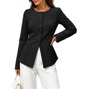 image:imageZESICA Womens 2026 Fall Business Casual Blazers Suit JacketsBlack