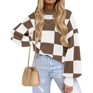 image:imageZESICA Womens Turtleneck Oversized Sweaters 2026 Fall OutfitsMocha