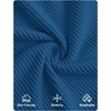image:imageZESICA Mock Neck Long Sleeve Business Casual Shirts for Women 2026Sapphire Blue
