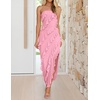 image:imageZESICA Womens 2026 Strapless Cocktail Party Bodycon Maxi DressPink