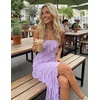 image:imageZESICA Womens 2026 Strapless Cocktail Party Bodycon Maxi DressPurple