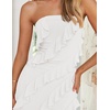 image:imageZESICA Womens 2026 Strapless Cocktail Party Bodycon Maxi DressWhite