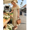 image:imageZESICA Womens 2026 Summer Boho Floral Ruffle Maxi DressBeige