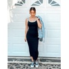 image:imageZESICA Womens 2026 Summer Casual Sleeveless Bodycon Midi DressBlack