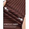 image:imageZESICA Womens 2026 Summer Casual Sleeveless Bodycon Midi DressBrown
