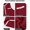 image:imageZESICA Womens 2026 Summer Casual Sleeveless Bodycon Midi DressDarkred