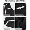 image:imageZESICA Womens 2026 Summer Casual Sleeveless Bodycon Midi DressDim