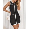image:imageZESICA Womens 2026 Summer Casual Sleeveless Bodycon Midi DressDim