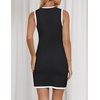 image:imageZESICA Womens 2026 Summer Casual Sleeveless Bodycon Midi DressDim