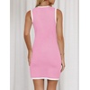 image:imageZESICA Womens 2026 Summer Casual Sleeveless Bodycon Midi DressLightpink