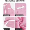 image:imageZESICA Womens 2026 Summer Casual Sleeveless Bodycon Midi DressLightpink