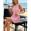 image:imageZESICA Womens 2026 Summer Casual Sleeveless Bodycon Midi DressLightpink