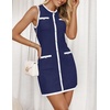 image:imageZESICA Womens 2026 Summer Casual Sleeveless Bodycon Midi DressNavy