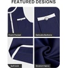 image:imageZESICA Womens 2026 Summer Casual Sleeveless Bodycon Midi DressNavy