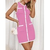 image:imageZESICA Womens 2026 Summer Casual Sleeveless Bodycon Midi DressPink