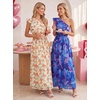 image:imageZESICA Womens 2026 Summer Floral Sleeveless Maxi DressApricot