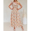 image:imageZESICA Womens 2026 Summer Floral Sleeveless Maxi DressApricot