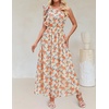 image:imageZESICA Womens 2026 Summer Floral Sleeveless Maxi DressApricot
