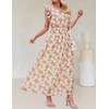 image:imageZESICA Womens 2026 Summer Floral Sleeveless Maxi DressApricot