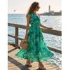 image:imageZESICA Womens 2026 Summer Floral Sleeveless Maxi DressGreen