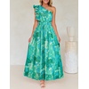 image:imageZESICA Womens 2026 Summer Floral Sleeveless Maxi DressGreen