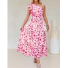 image:imageZESICA Womens 2026 Summer Floral Sleeveless Maxi DressHot Pink