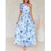 image:imageZESICA Womens 2026 Summer Floral Sleeveless Maxi DressLight Blue