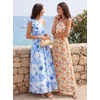 image:imageZESICA Womens 2026 Summer Floral Sleeveless Maxi DressLight Blue