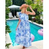 image:imageZESICA Womens 2026 Summer Floral Sleeveless Maxi DressLight Blue