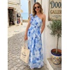 image:imageZESICA Womens 2026 Summer Floral Sleeveless Maxi DressLight Blue