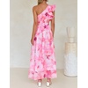 image:imageZESICA Womens 2026 Summer Floral Sleeveless Maxi DressPink