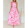 image:imageZESICA Womens 2026 Summer Floral Sleeveless Maxi DressPink